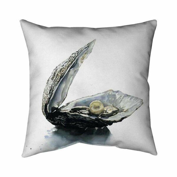 Fondo 20 x 20 in. Pearl Oyster-Double Sided Print Indoor Pillow FO2775548